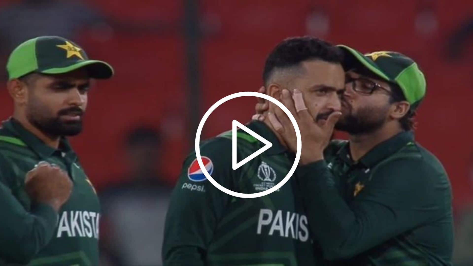 [Watch] Imam-Ul-Haq Kisses Mohammad Nawaz During The Game